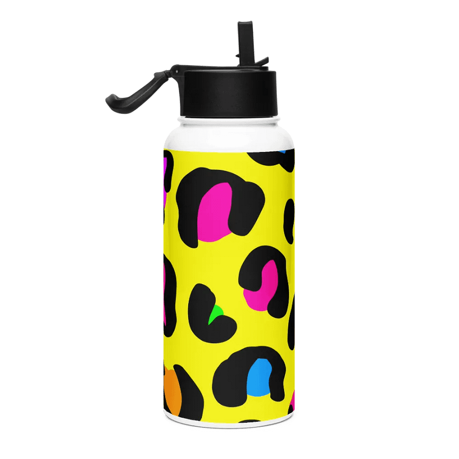 Leopard Luxe Stainless Steel Water Bottle product image (4)