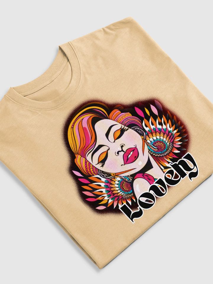 Lovely Lady Premium Heavyweight 100% Cotton T Shirt product image (5)