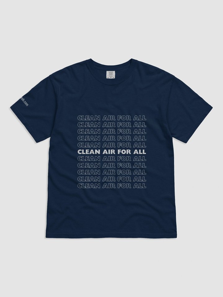 Clean air for all - Unisex t-shirt (Dark) product image (4)