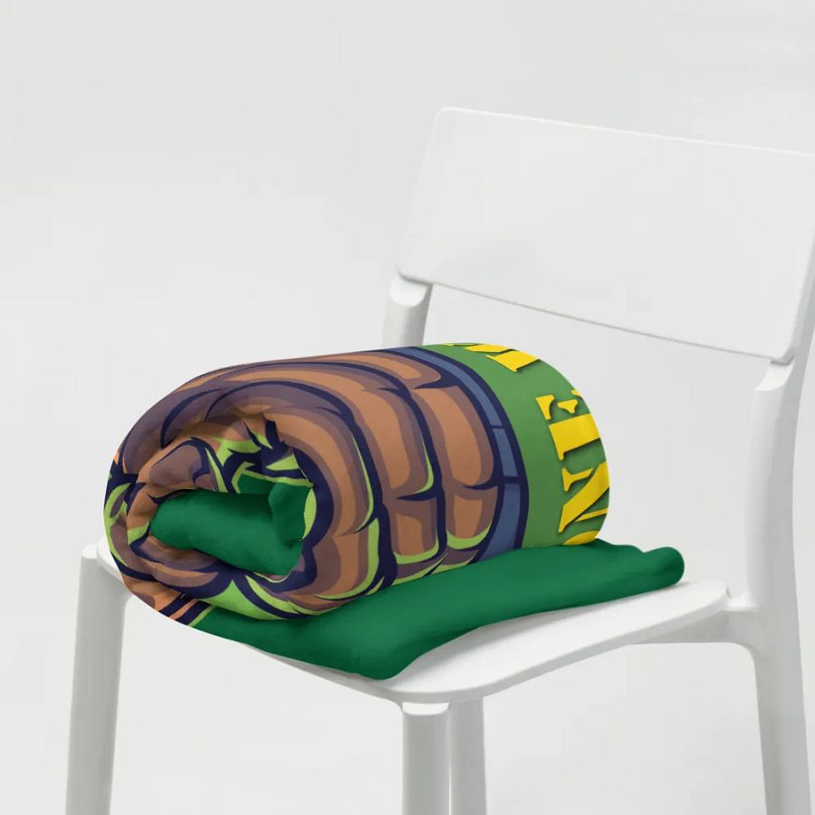 Lone Wolf Throw Blanket product image (8)