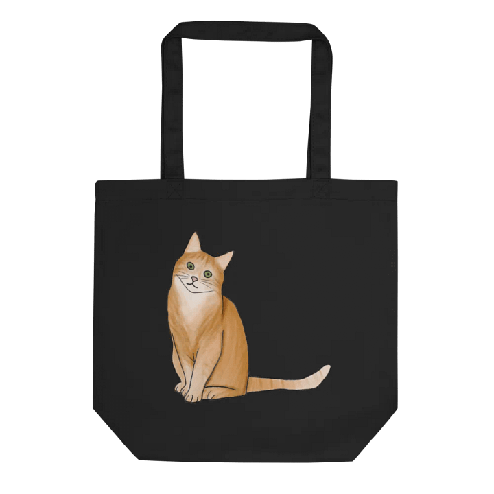 Orange Cat Tote Bag product image (3)