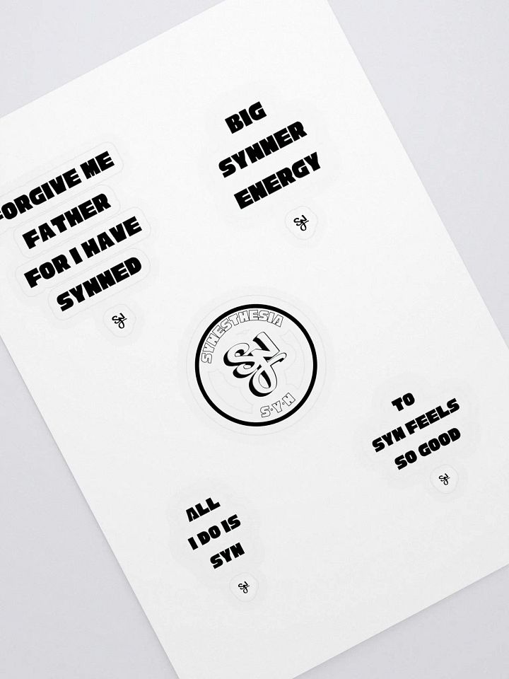 Syn Sticker Pack 1 product image (2)