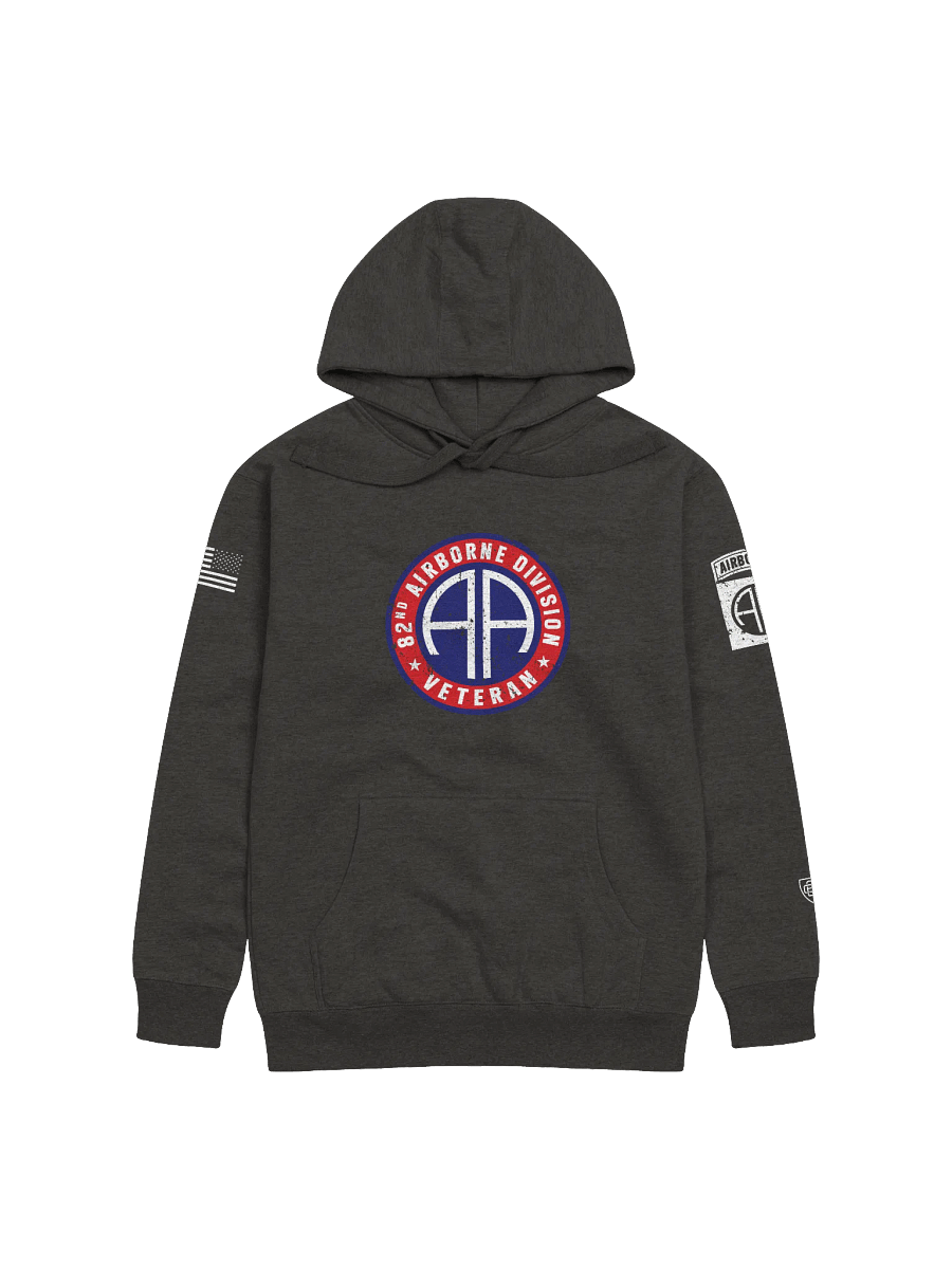 82nd Airborne Division - All American Veteran "Distressed" Hoodie product image (6)
