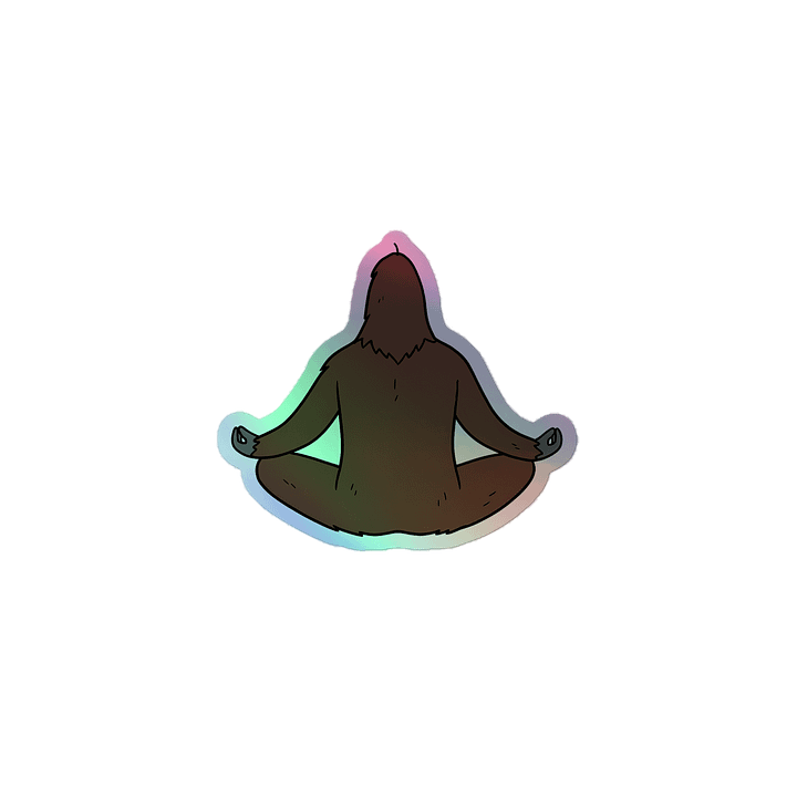 Sassy Sits Still Holographic Sticker Sheet product image (1)