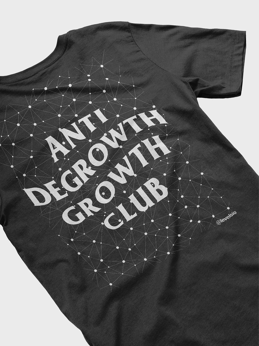 anti degrowth growth club (neural net) t-shirt - 100% cotton product image (1)