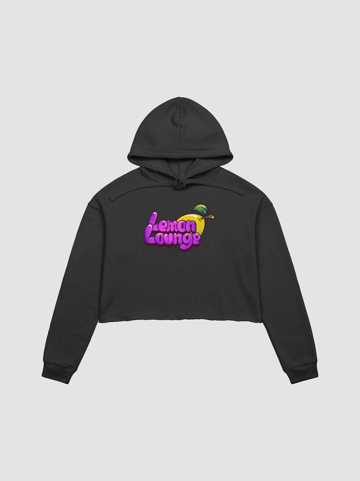 Lemon Lounge Crop Hoodie product image (2)