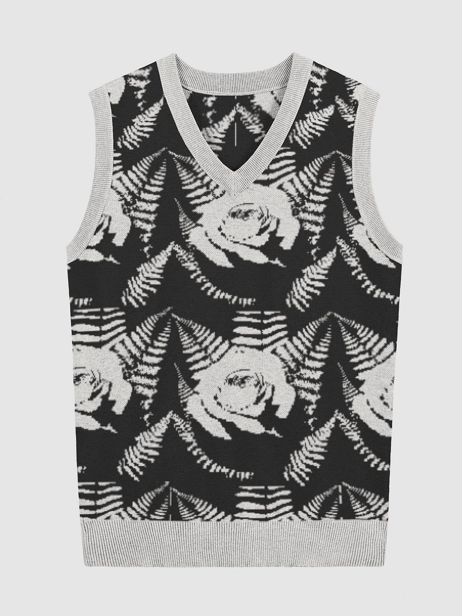 Timeless Style Meets Modern Comfort: The Rose Jacquard V-Neck product image (3)