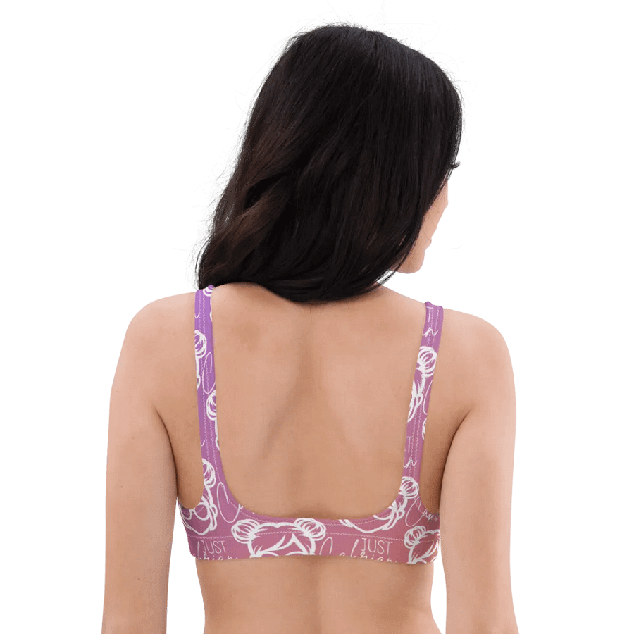 JustCabrian Logo bikini top product image (4)