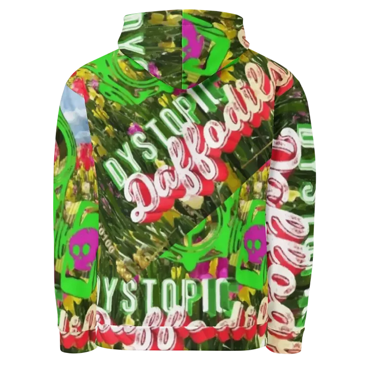 Dystopic Daffodils | Relaxed-Fit Unisex Hoodie product image (2)
