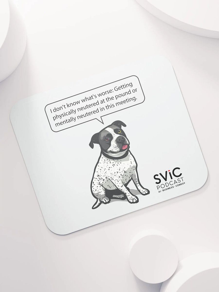 Senior Fetch Reporter Mouse Pad product image (7)