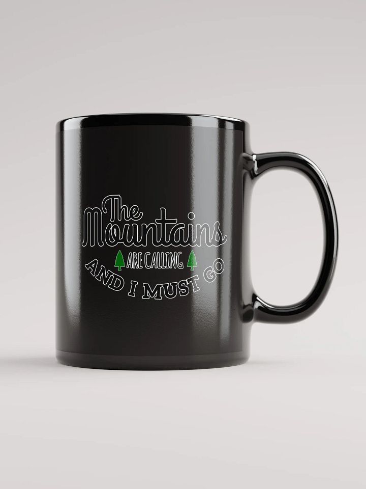 Mountain Calling Black Coffee Mug product image (1)