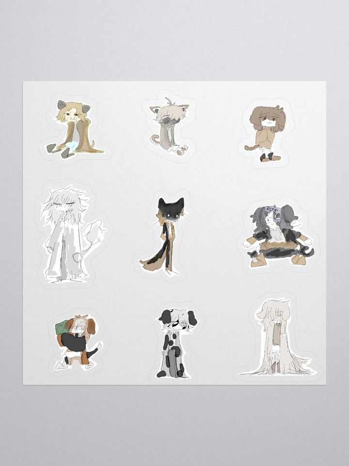 365!! daily character dictionary dog stickers product image (1)