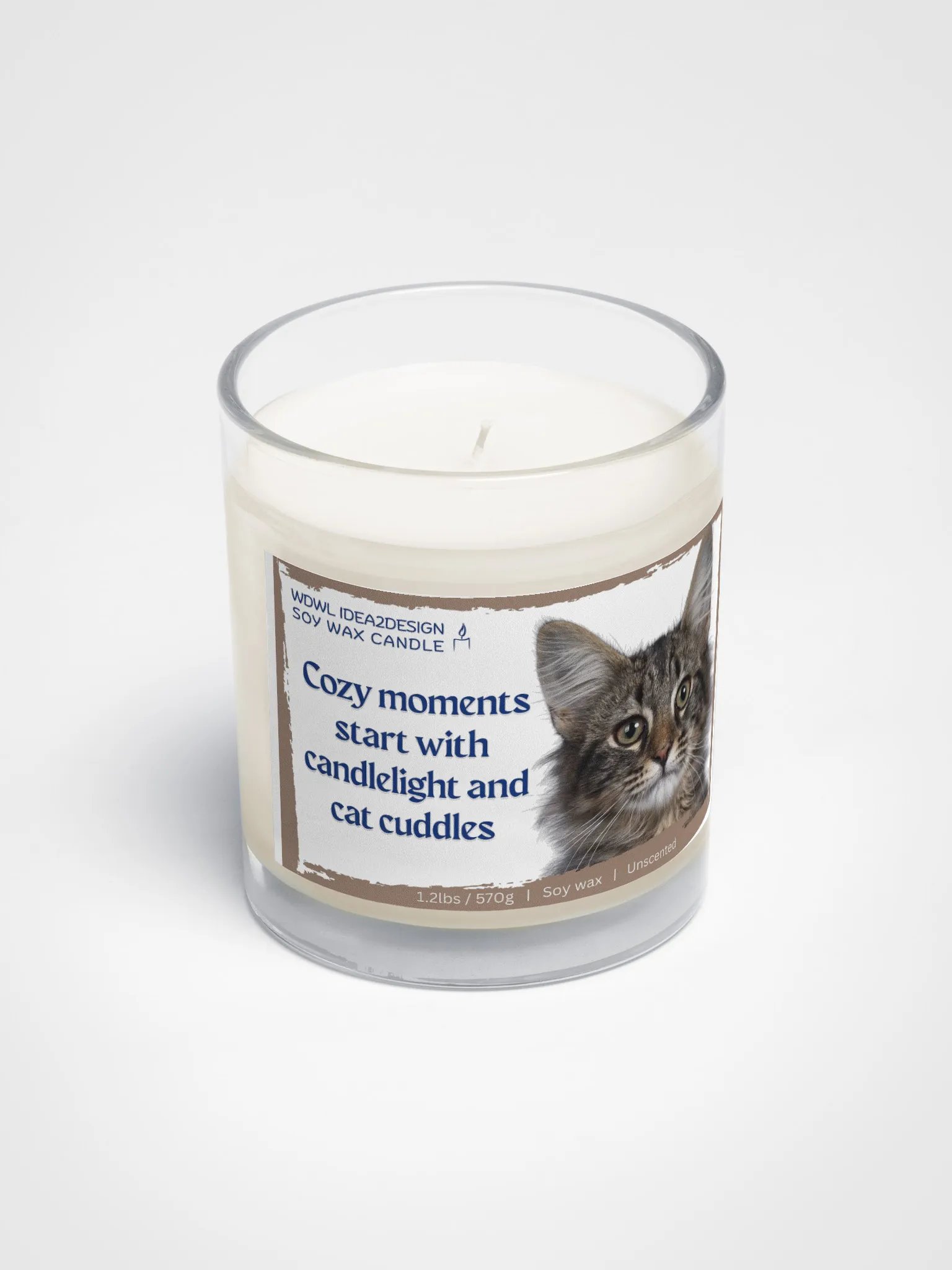 Siberian Cat Lover Best Gift, Large Capacity, Great Value & Eco-Friendly Candle – 1.2 lbs of Pure Serenity product image (2)
