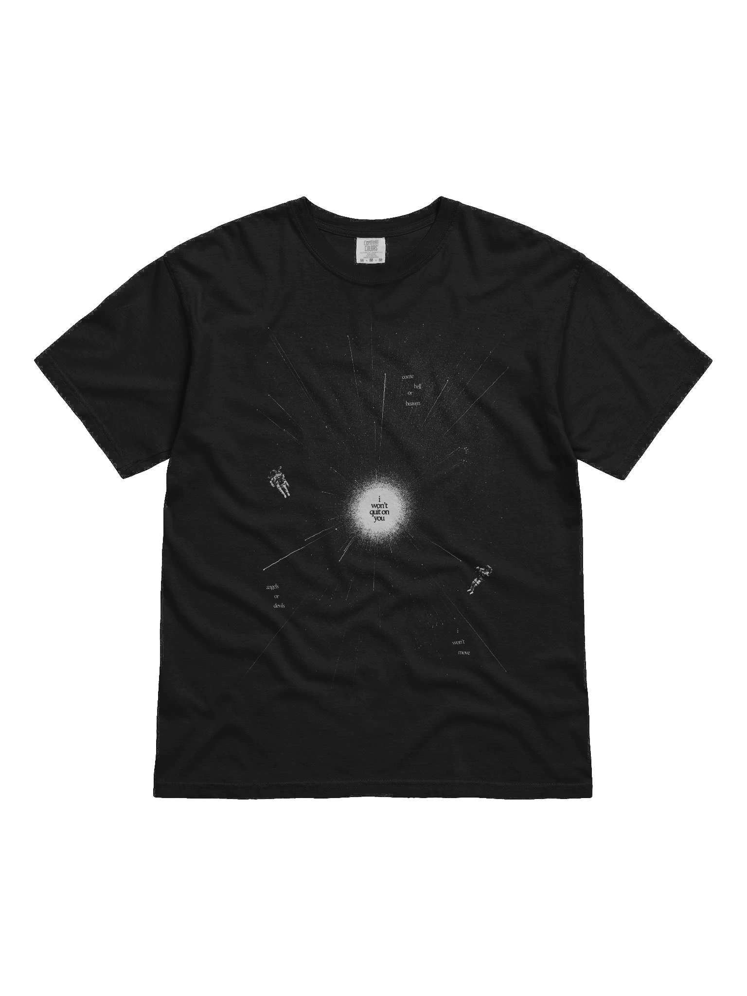 i won't quit on you tee product image (1)