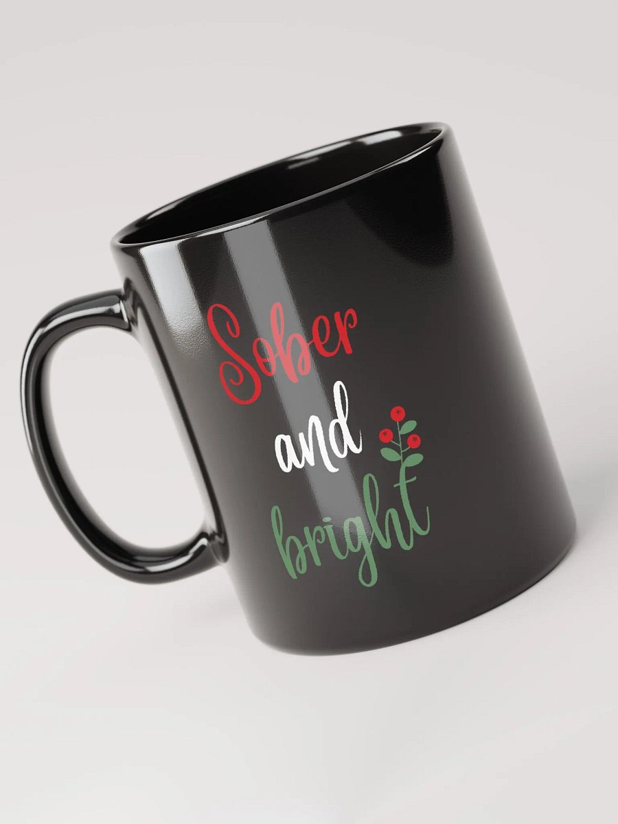 Sober & Bright - Sobriety Christmas Mug product image (5)