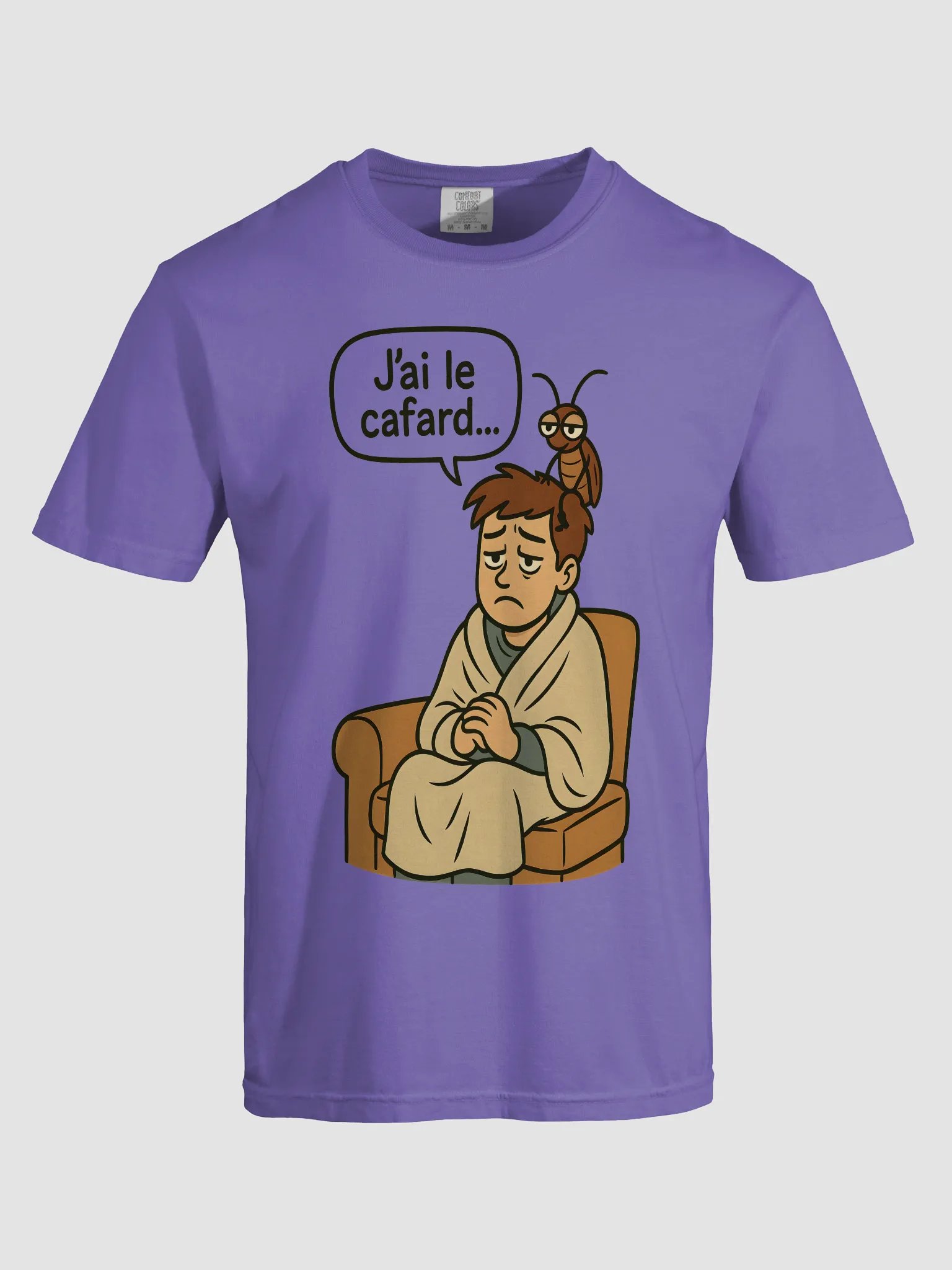 Avoir le cafard To feel depressed t-shirt by dark alphabet product image (29)