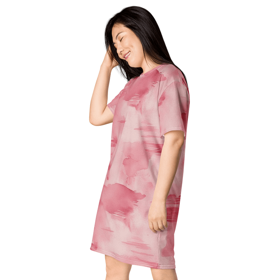 Pink Watercolor Dream All-Over Dress product image (3)
