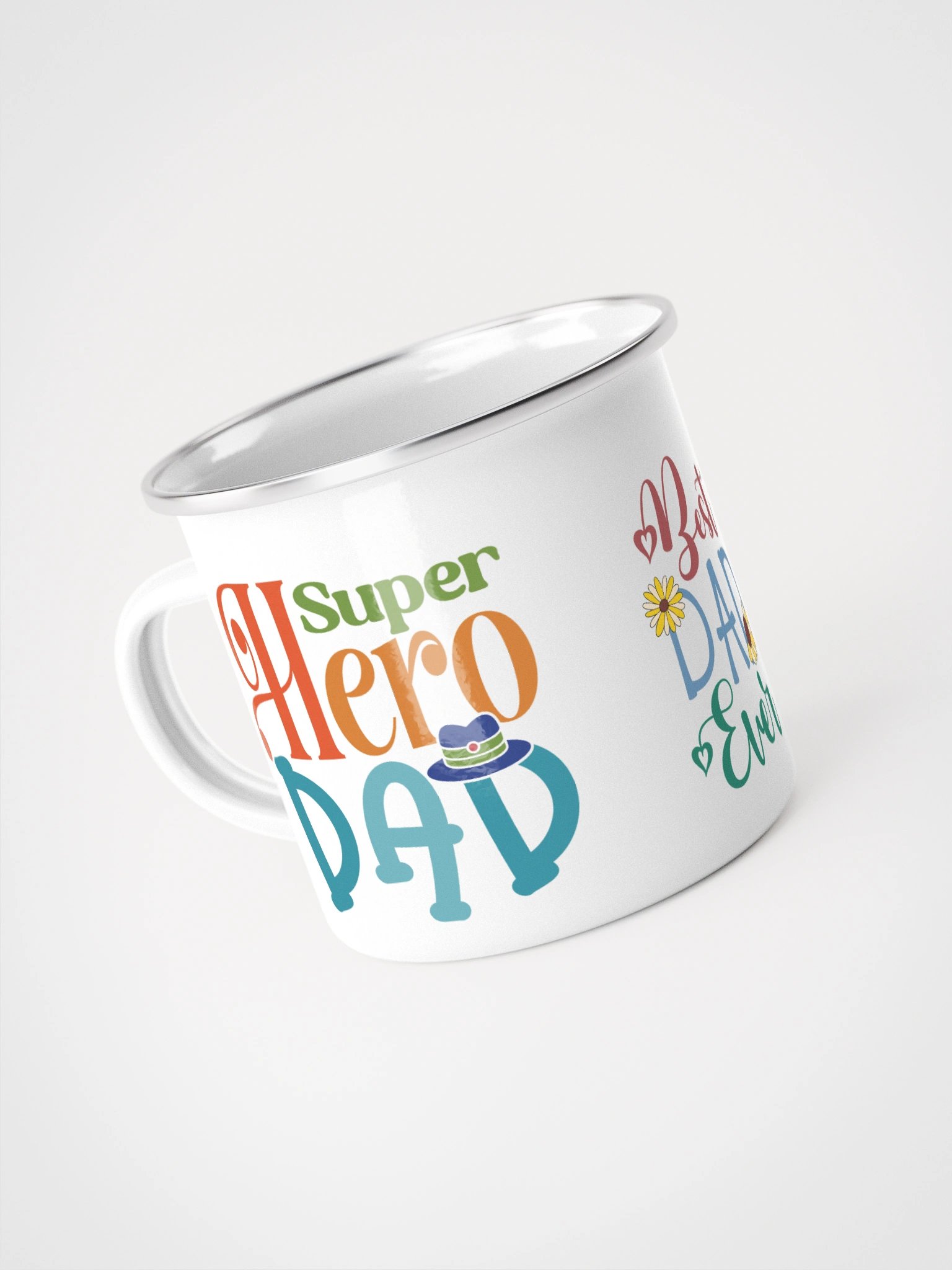 Super Hero Dad Enamel Adventure Mug Set product image (4)