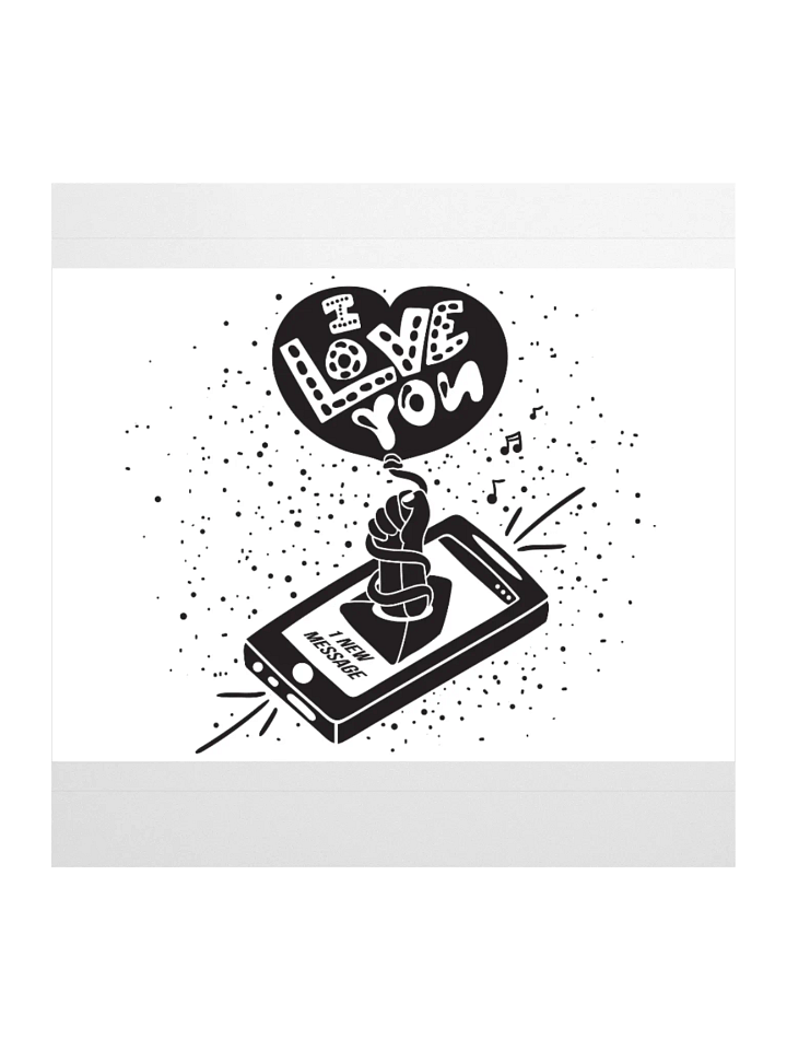 Whimsical Love Message Sticker product image (1)
