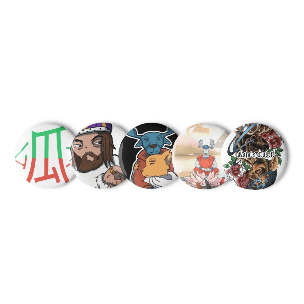 Kaju's castle pin set product image (5)