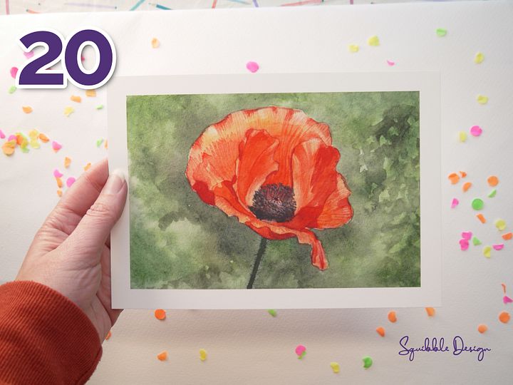 Supporter Print - Poppy product image (1)