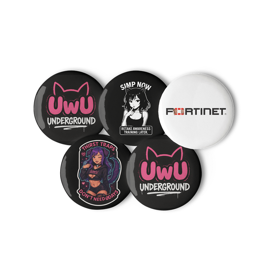 UwU Pins - Set 0x01 - Small product image (2)