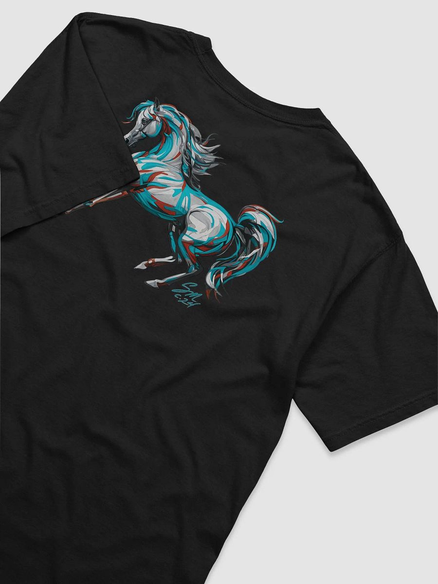 Dancing Horse Cotton Tee Shirt product image (23)