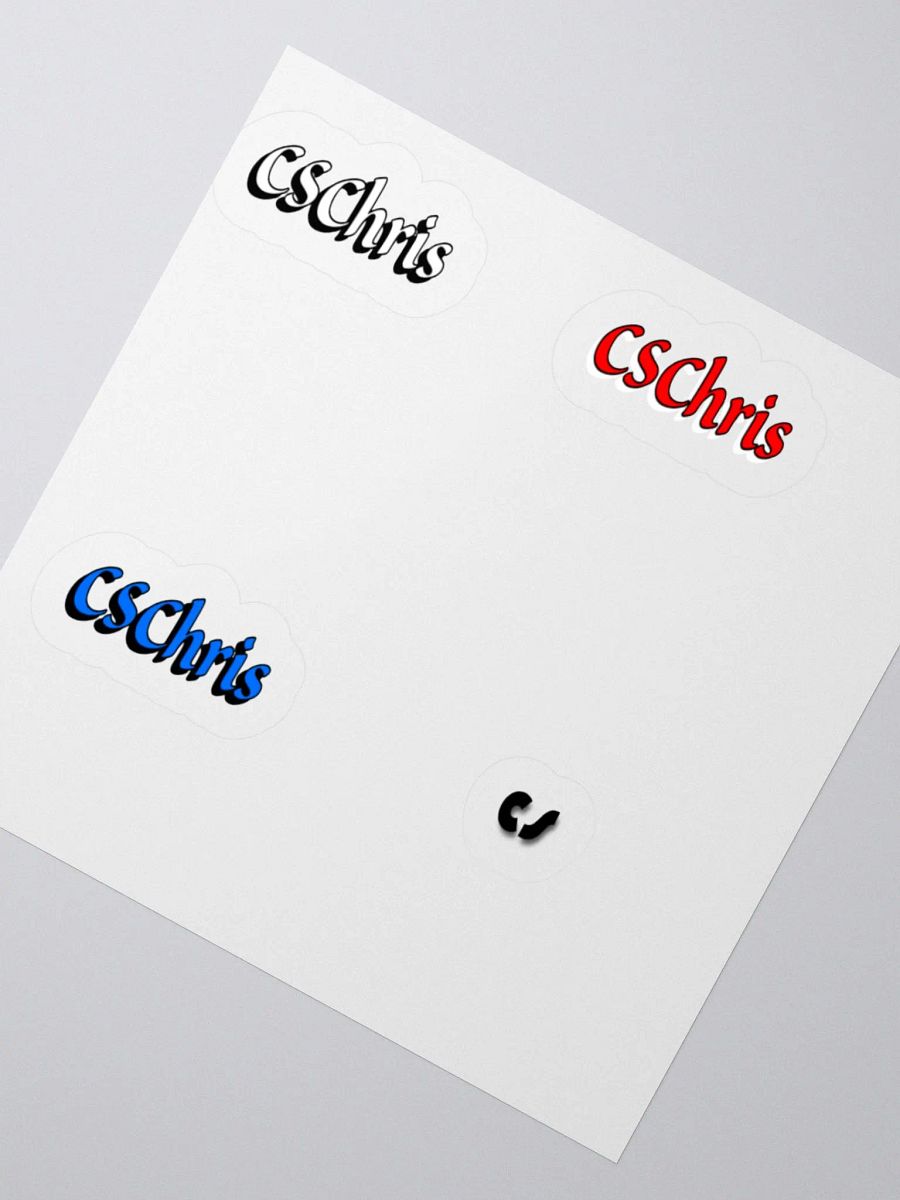 CSChris CS Stickers 4PK product image (2)