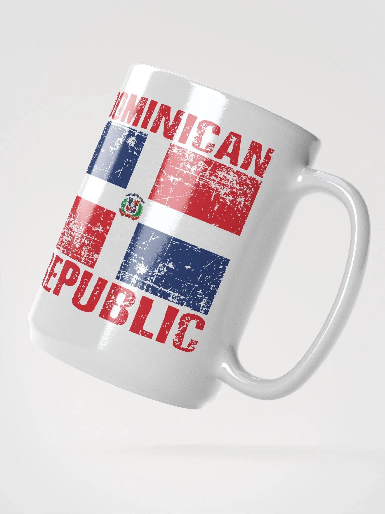 Orgullo Dominicano White Glossy Mug product image (2)