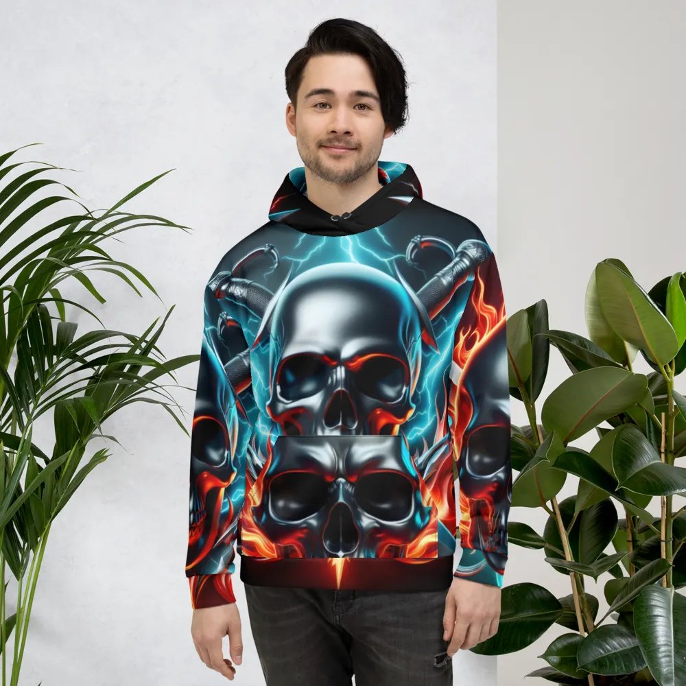 Power Surge - Unisex Skull Hoodie #36 product image (4)