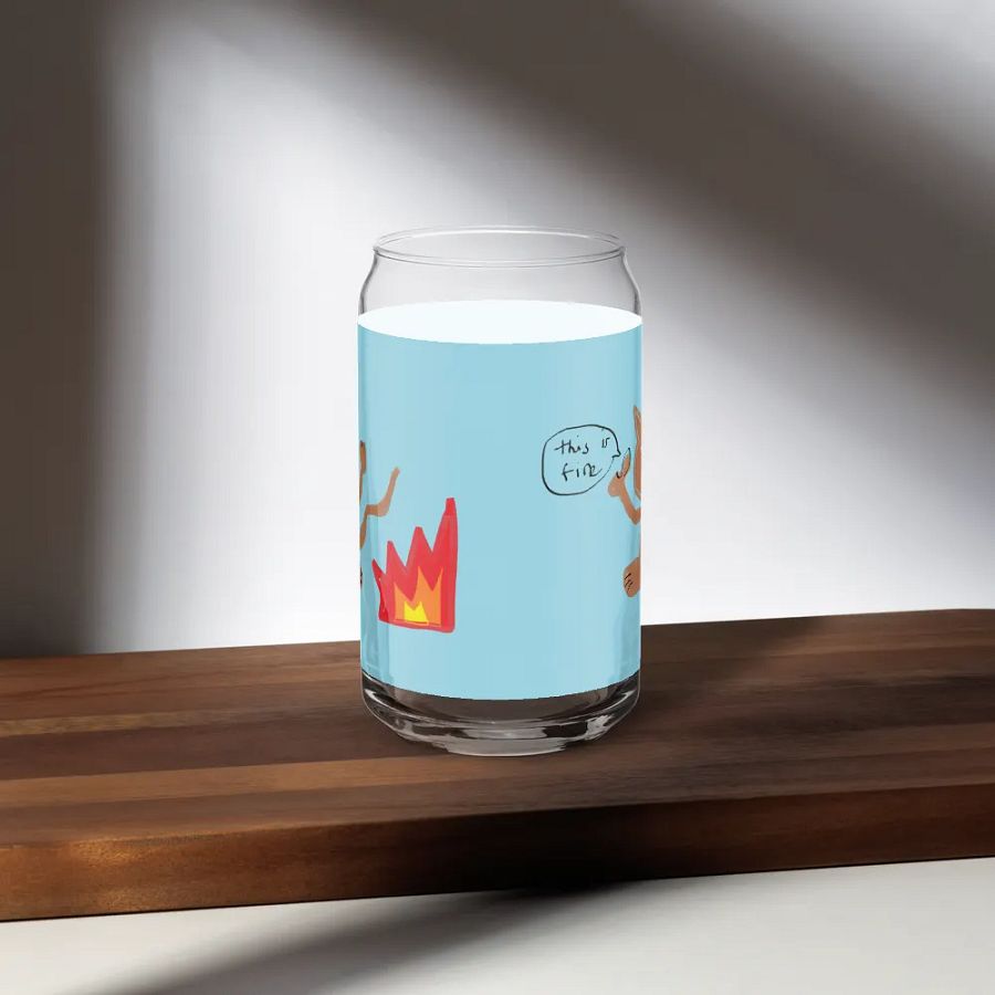 The World's Best Glass! - can-shaped tumbler product image (5)