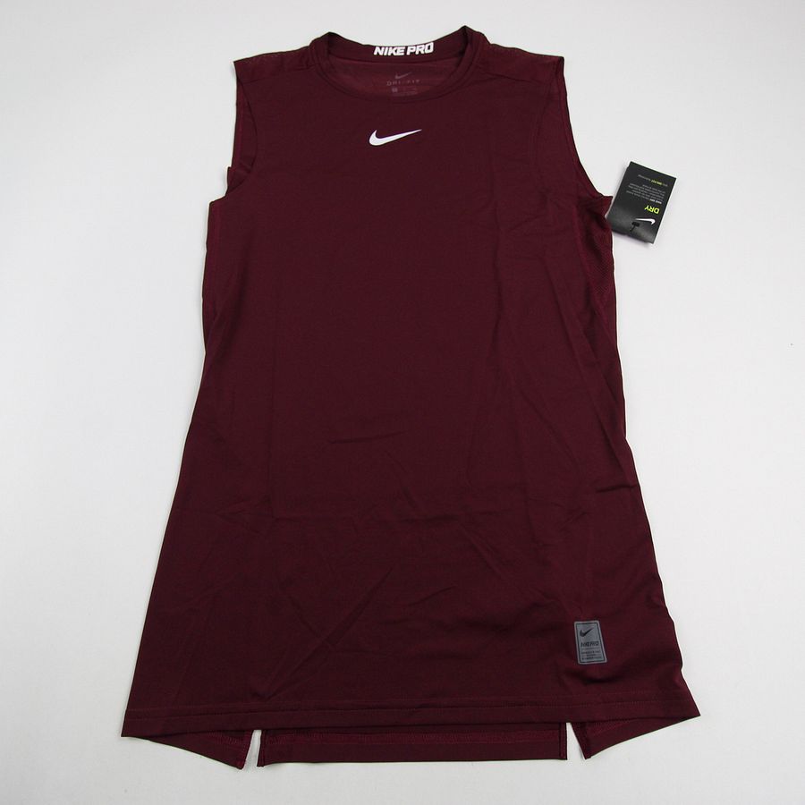 Nike Pro Dri-Fit Sleeveless Shirt Men's Maroon New with Tags product image (4)