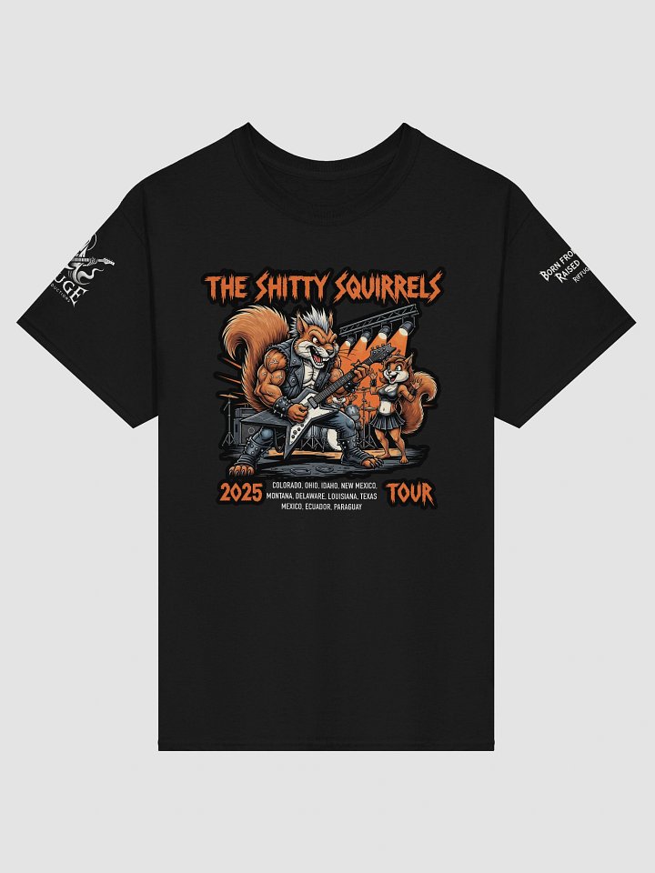 Sh*tty Squirrels Official 2025 Tour Shirt product image (1)