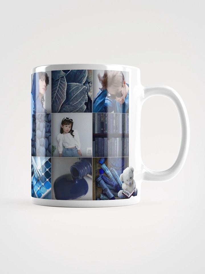 Jade Blue Jeans Collage Mug product image (1)