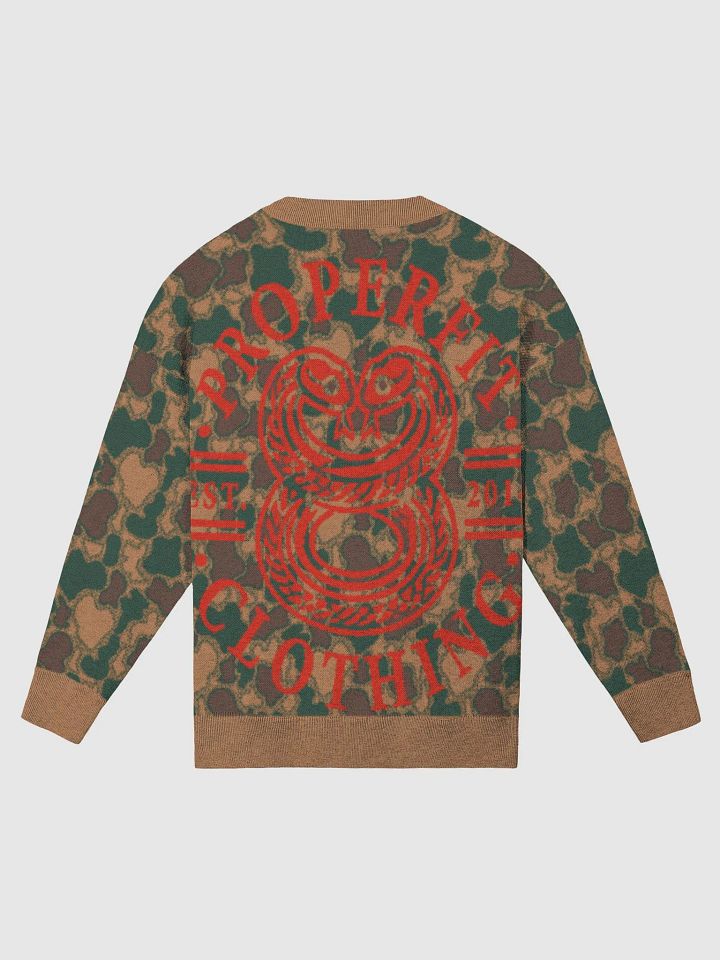 Infinity Snake Duck Camo Knitted Sweater product image (1)