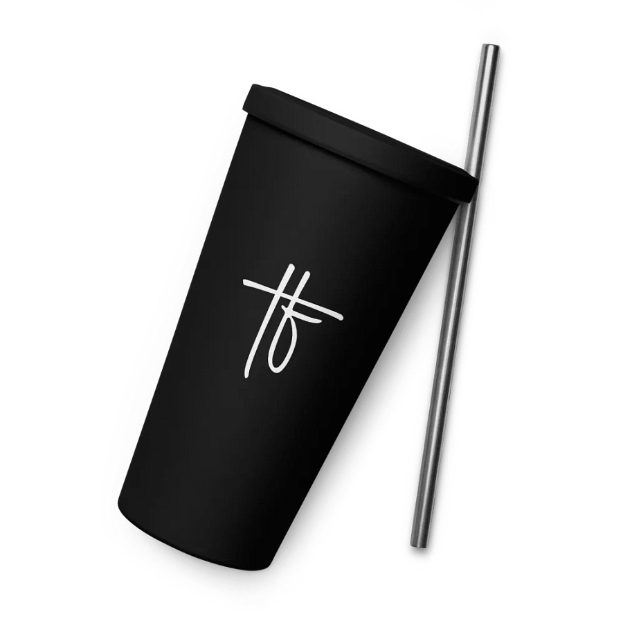 TF Insulated Tumbler with a Straw product image (6)