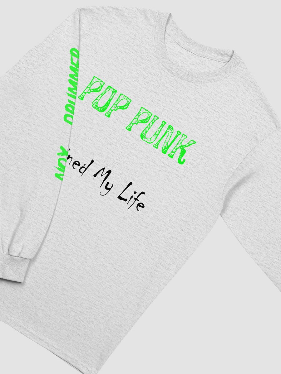 Pop Punk Ruined My Life Long Sleeve (Black) product image (3)