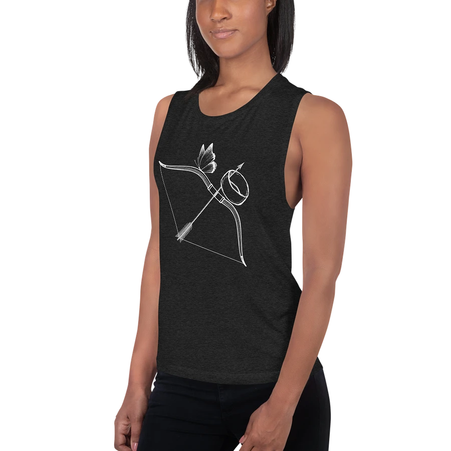 Bow, Arrow, Cuff & Butterfly Flowy Muscle Tank product image (2)