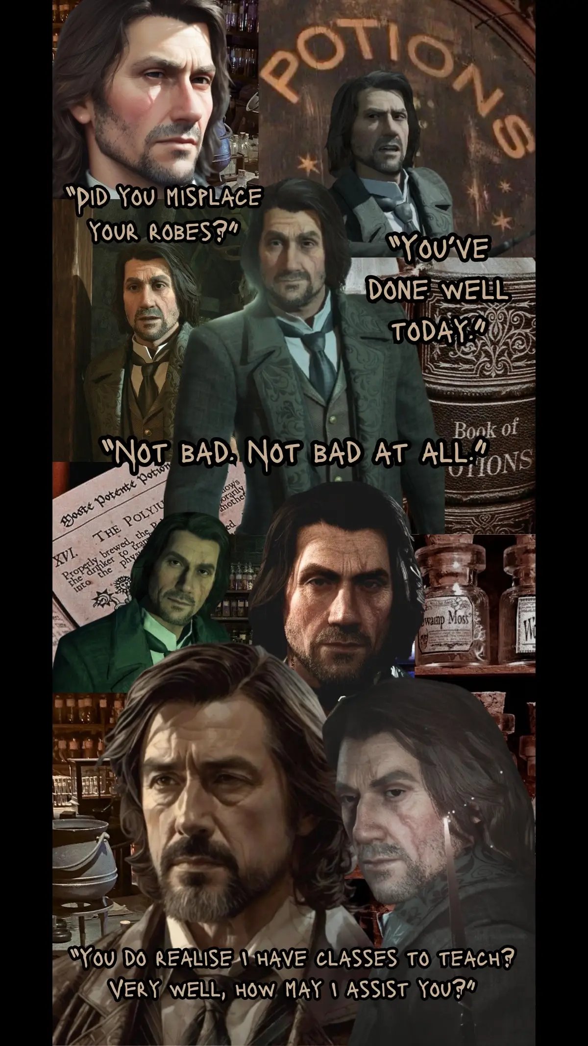 Professor Sharp 🧪 iPhone Wallpaper just for you bb  #professorsharp #professorsharpedit #professorsharphogwartslegacy #hogwartslegacy 