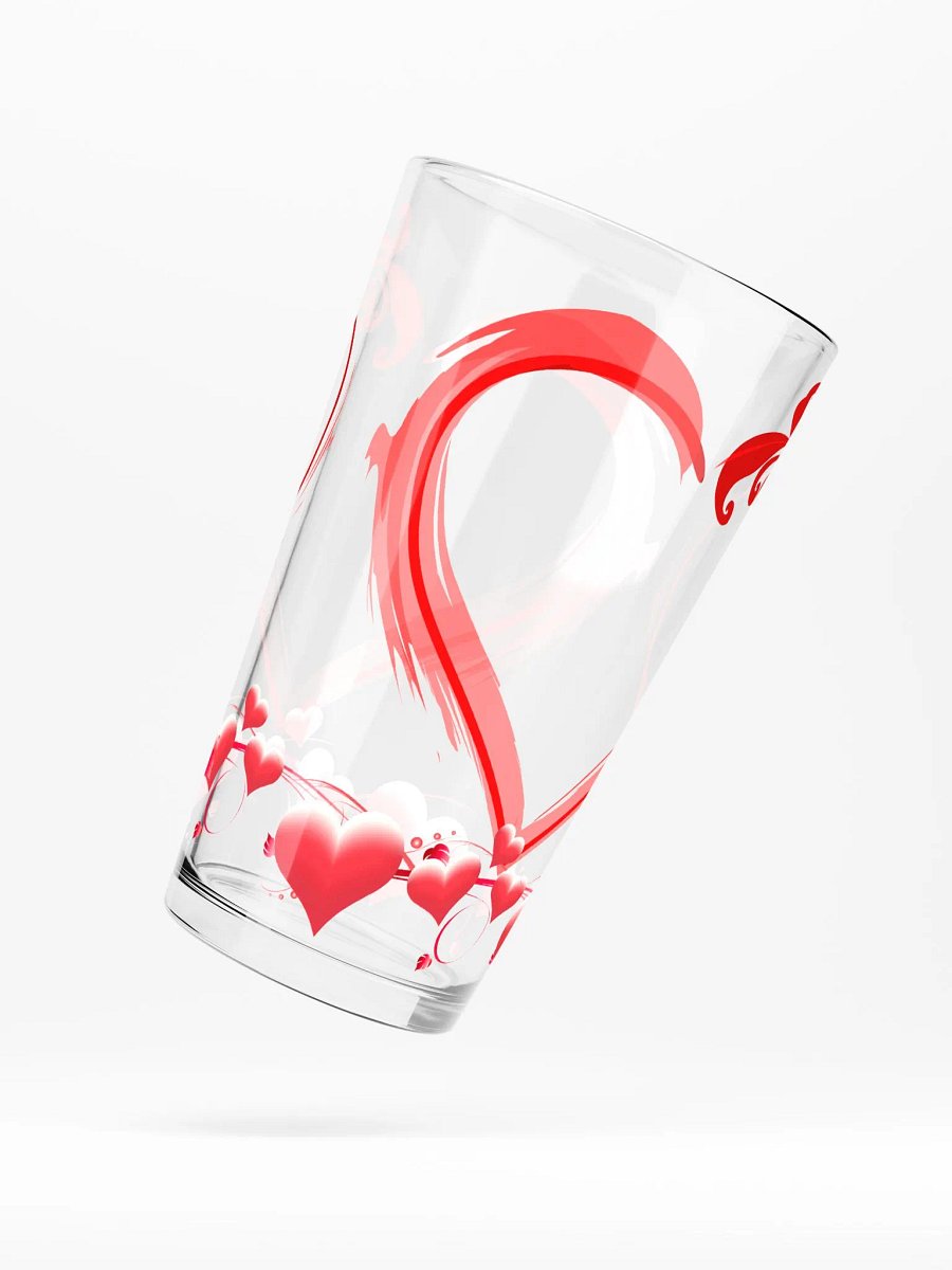 All Hearts Pint Glass product image (4)