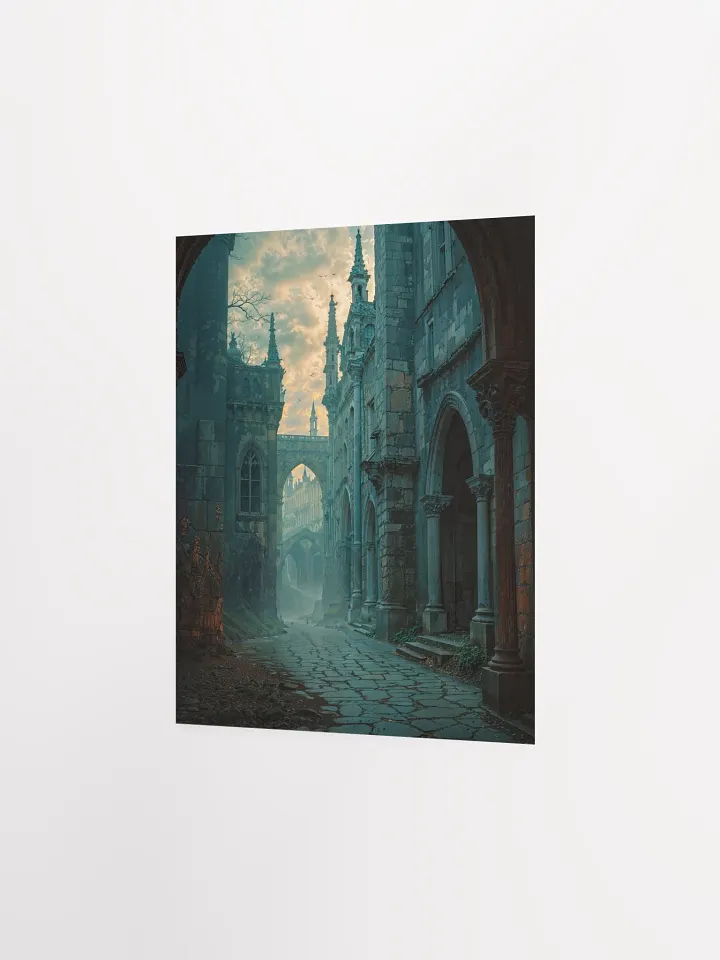 Gothic Cityscape Poster product image (13)