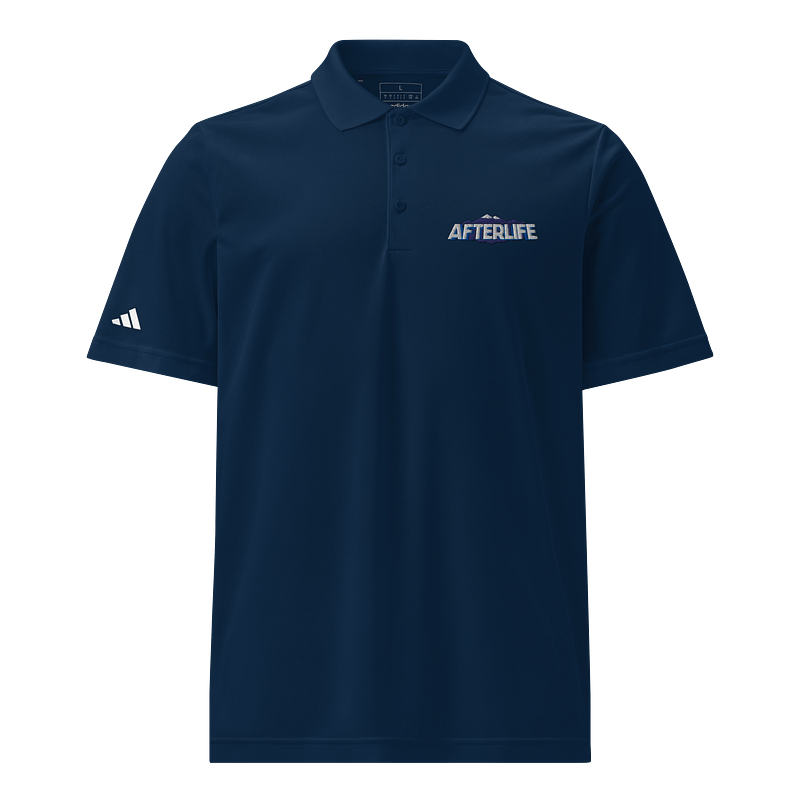 AfterLife Embroidered Adidas Polo