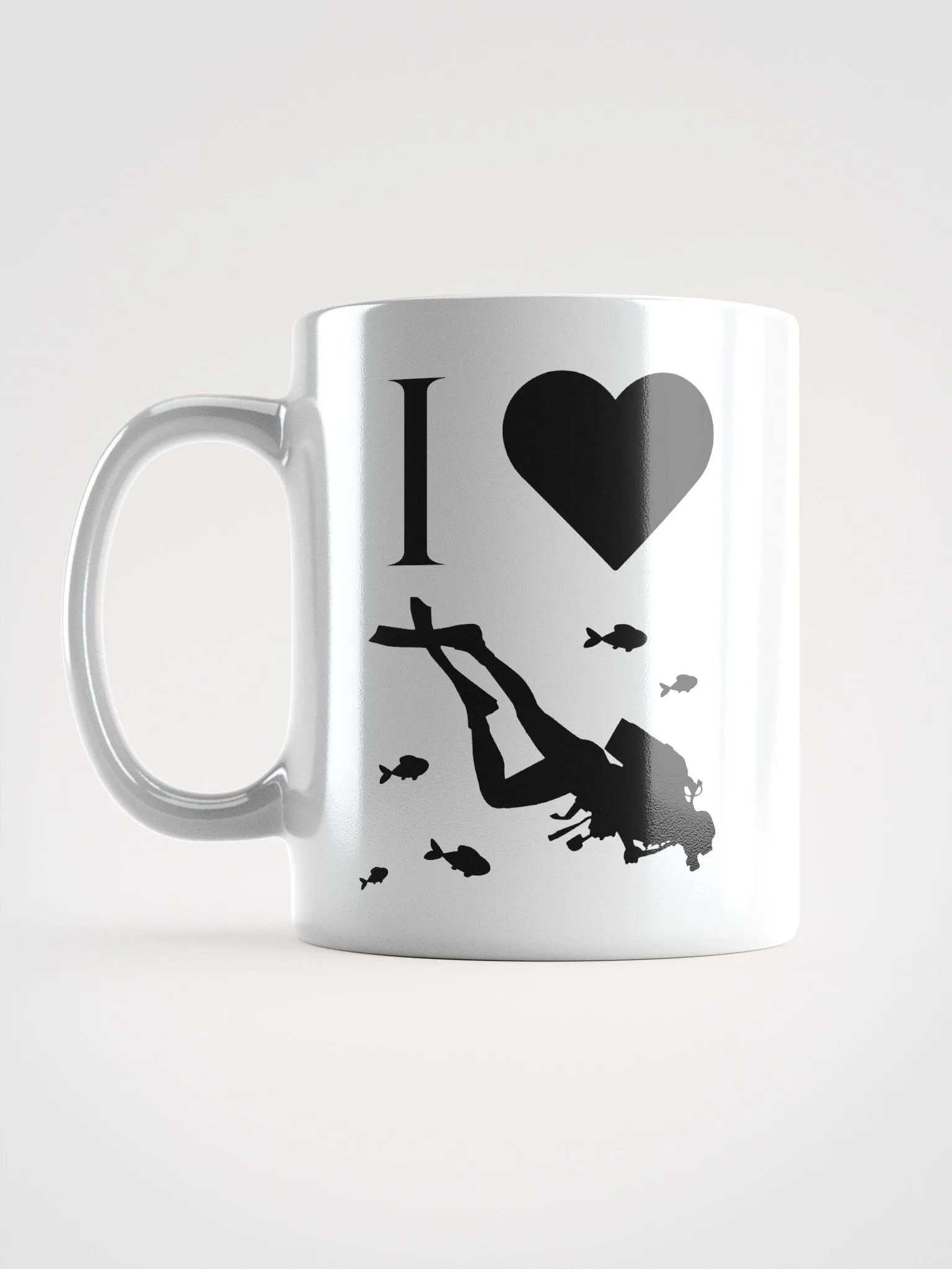 I ❤️ Scuba Diving Mug product image (6)