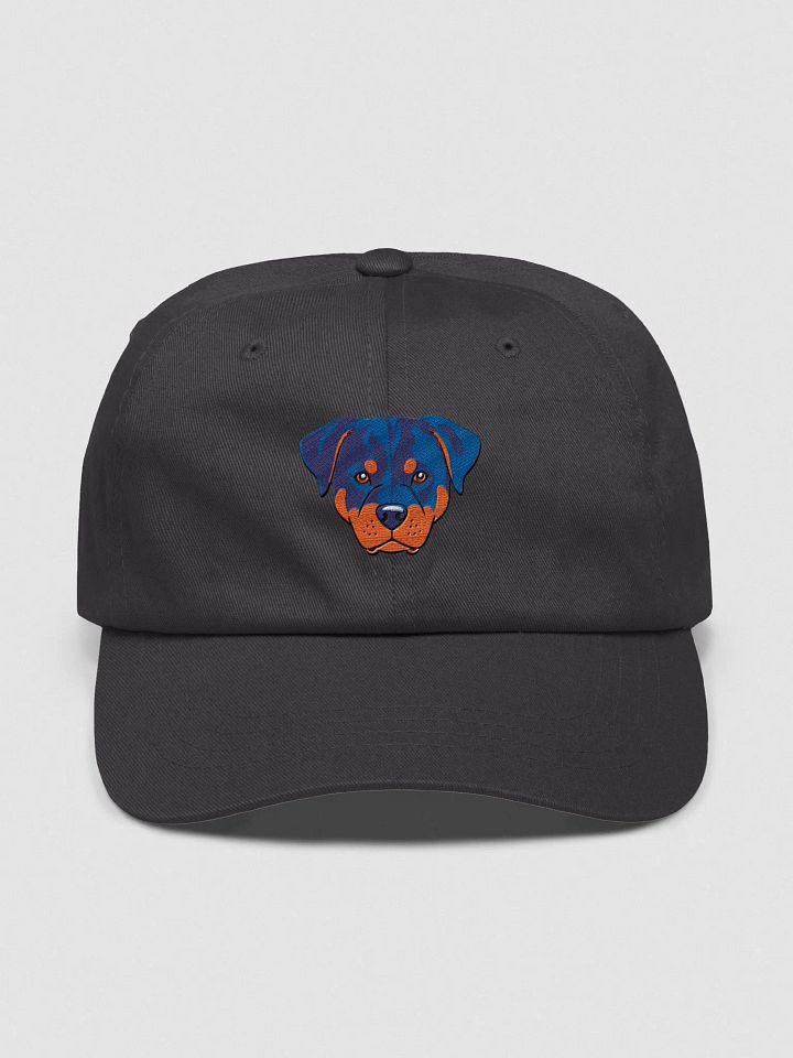 Rottweiler Dog Face Illustration Dad Hat product image (2)