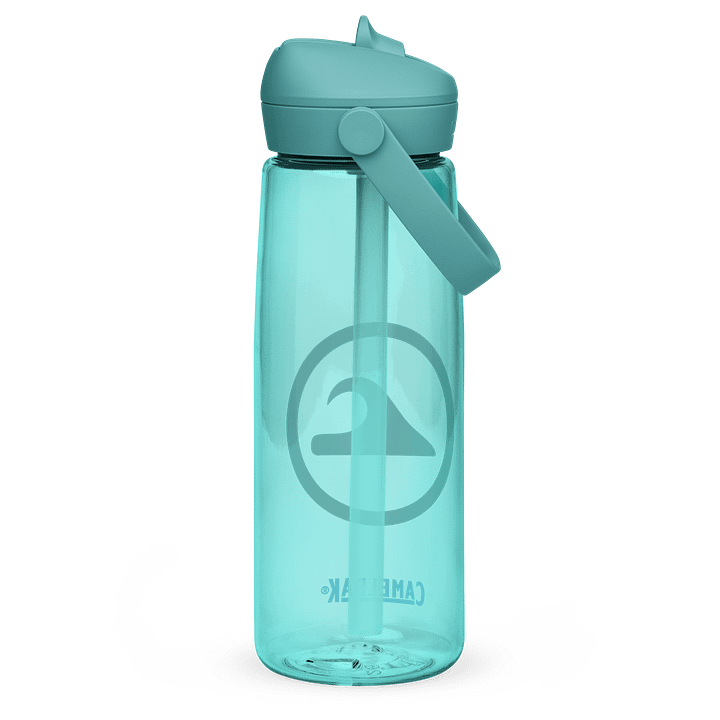 Wave Rider CamelBak Thrive® Flip Straw Water Bottle (Black-on-Color) product image (10)
