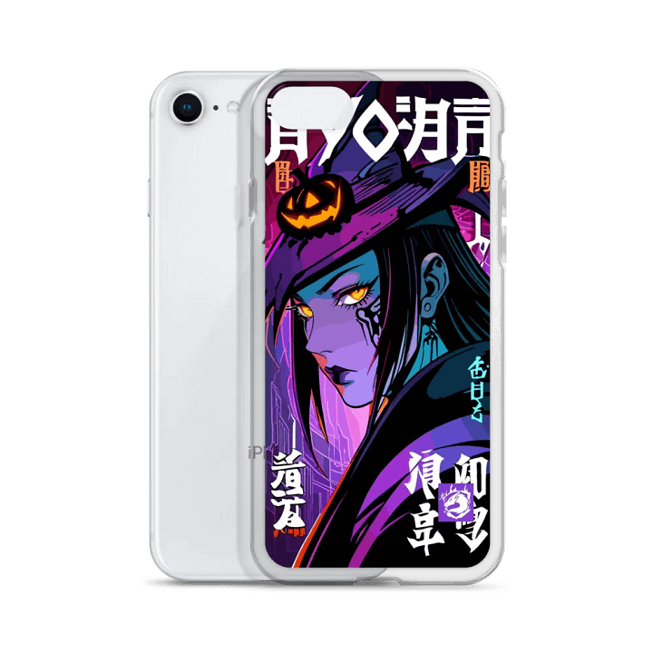 Halloween Witchy Anime Glow iPhone Case product image (1)