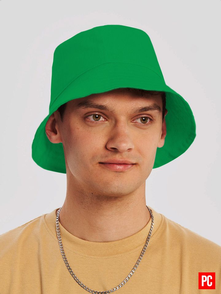 Plain Color Irish Green Bucket Hat product image (1)