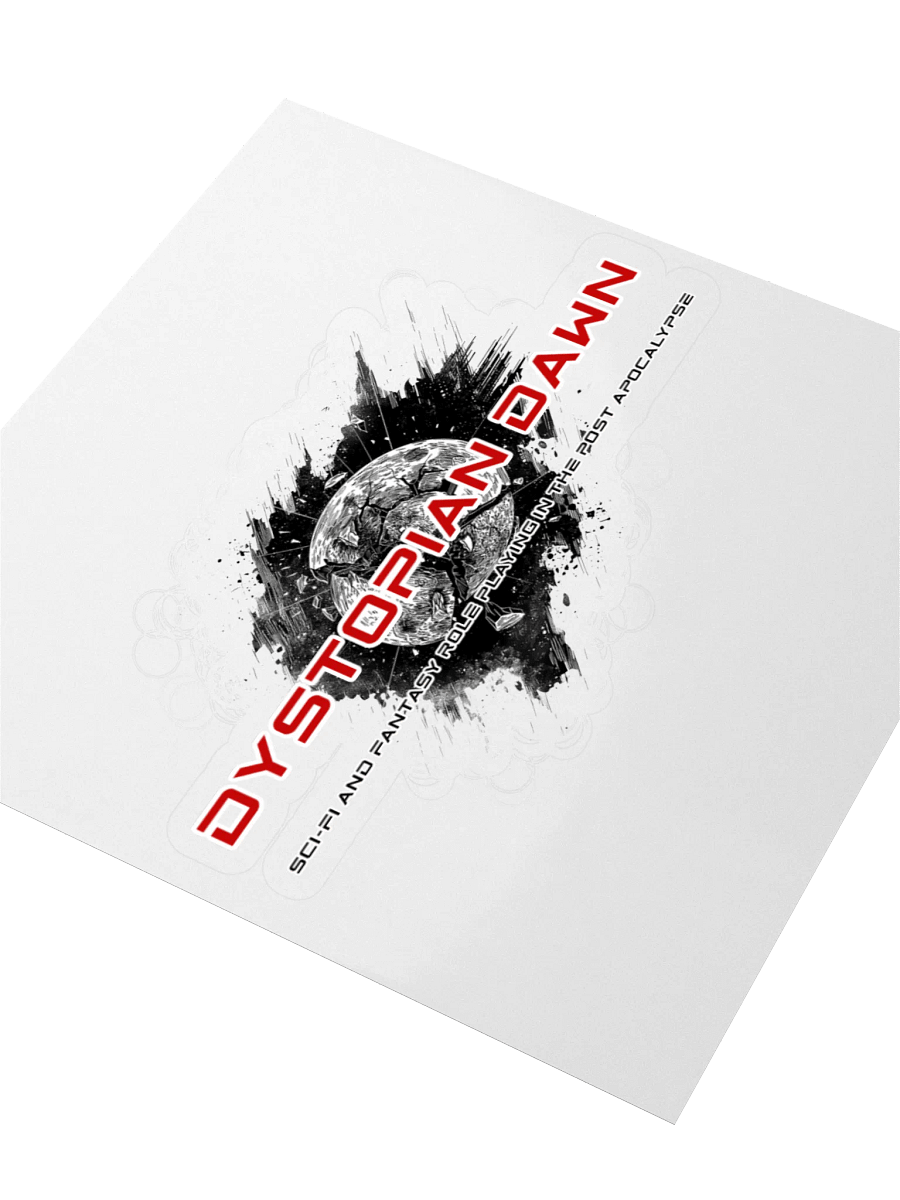 Dystopian Dawn - The Sticker (v1) product image (3)