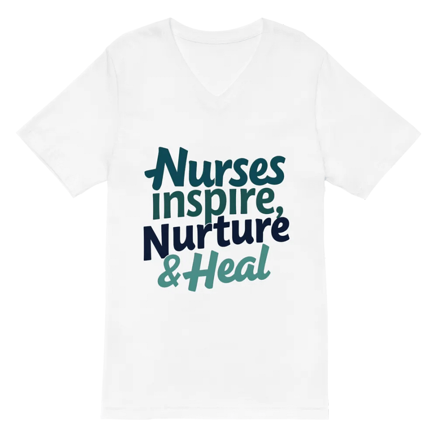 Nurse-Inspired V-Neck Tee product image (2)