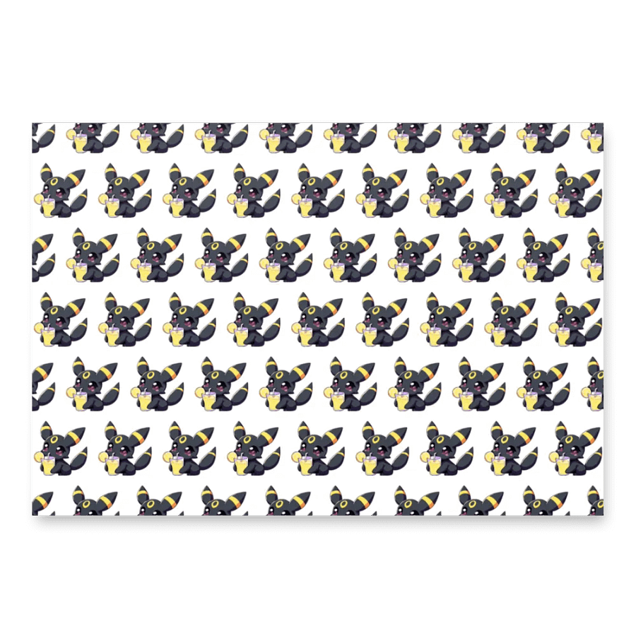 Umbreon Wrapping Paper product image (1)
